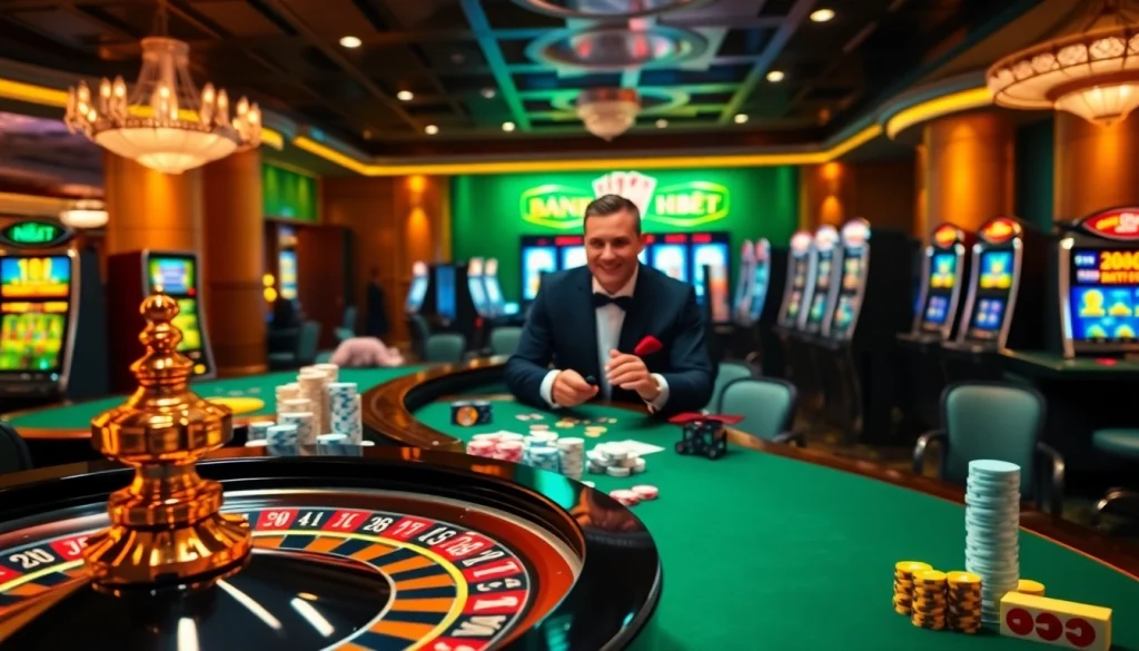 Experience the thrill of winning at NHÀ CÁI HBBET with vibrant casino games.