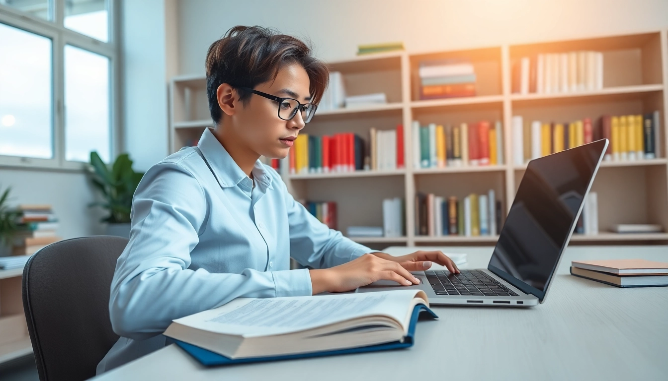 Hire someone to take lsat for you, focused student studying with LSAT materials in a bright room.