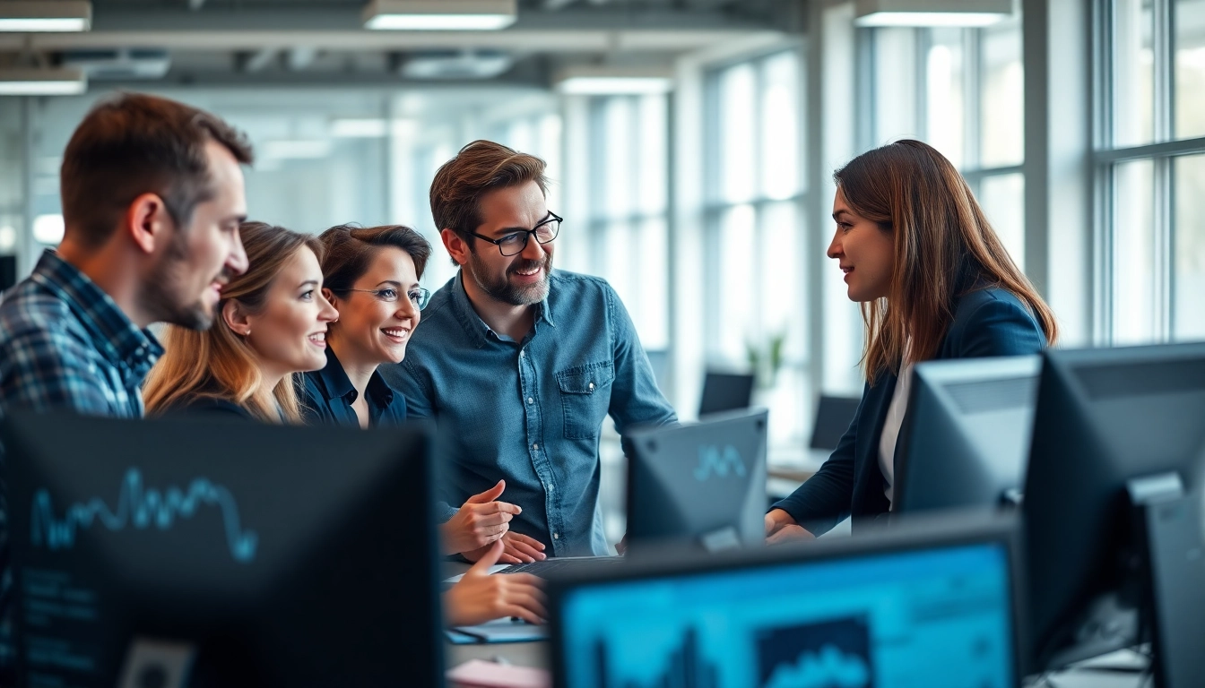 IT professionals discussing solutions to help local msp companies near me improve efficiency.